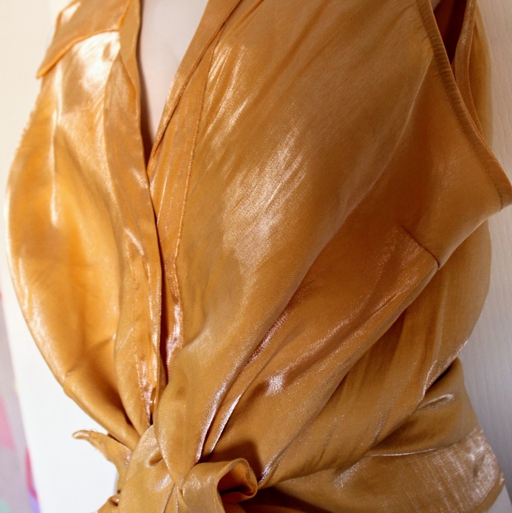 Gold Blouse